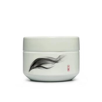 茶灵天青陶瓷罐