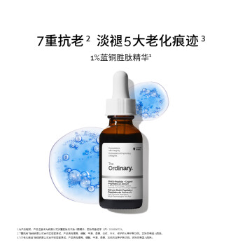 研度公式多重胜肽与三肽-1铜精华（蓝铜胜肽精华）